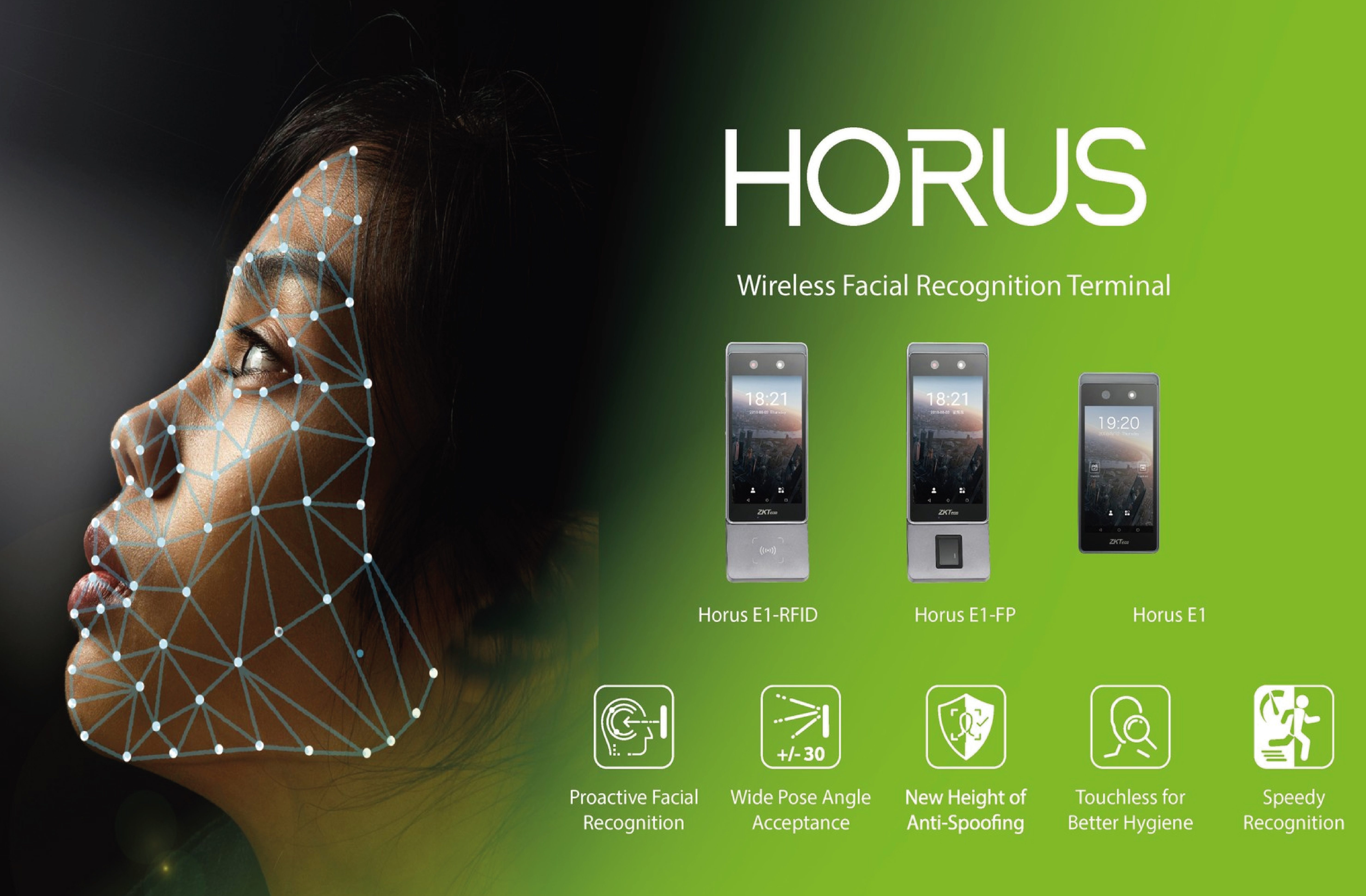 ZKTeco Horus Mini Time and attendance biometric solutions